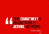 Actions speak louder than words
