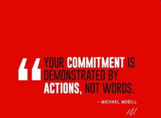 Actions speak louder than words