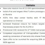 Adani Enterprises business highlights