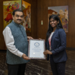 Yoga Instructor at Adani Group sets a new Guinness World Record