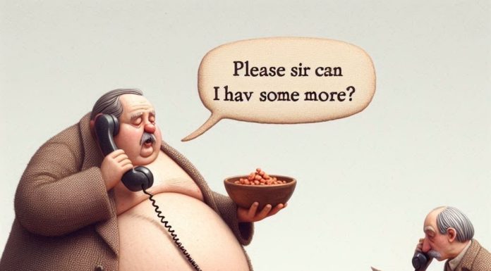 Please, sir, can I have some more?