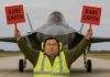 China shows USA its muscle
