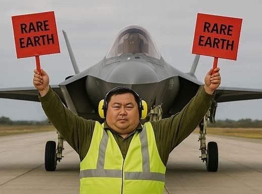 China shows USA its muscle