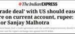 2025-12-08 – news RBI governor happy about US trade deal
