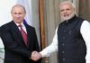 Putin visits India