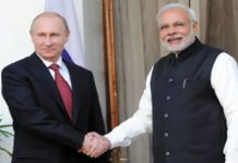 Putin visits India