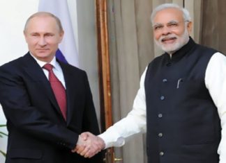 Putin visits India
