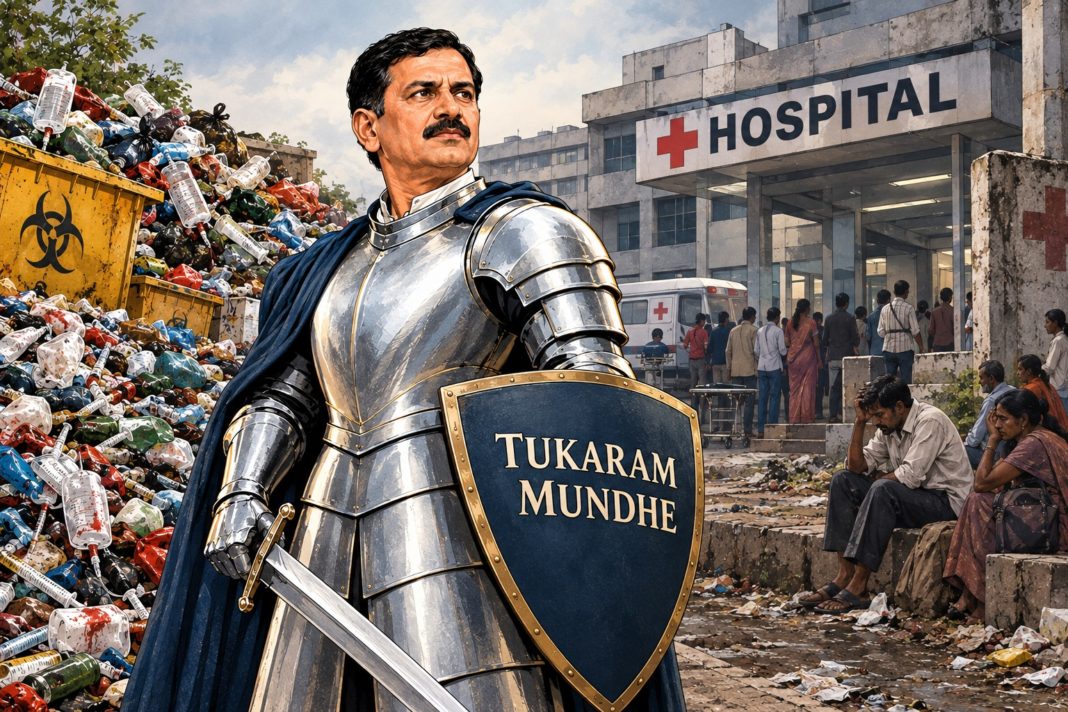 2026-09-28_main image-Tukaram Mundhe hiding the dirt and hospial issues
